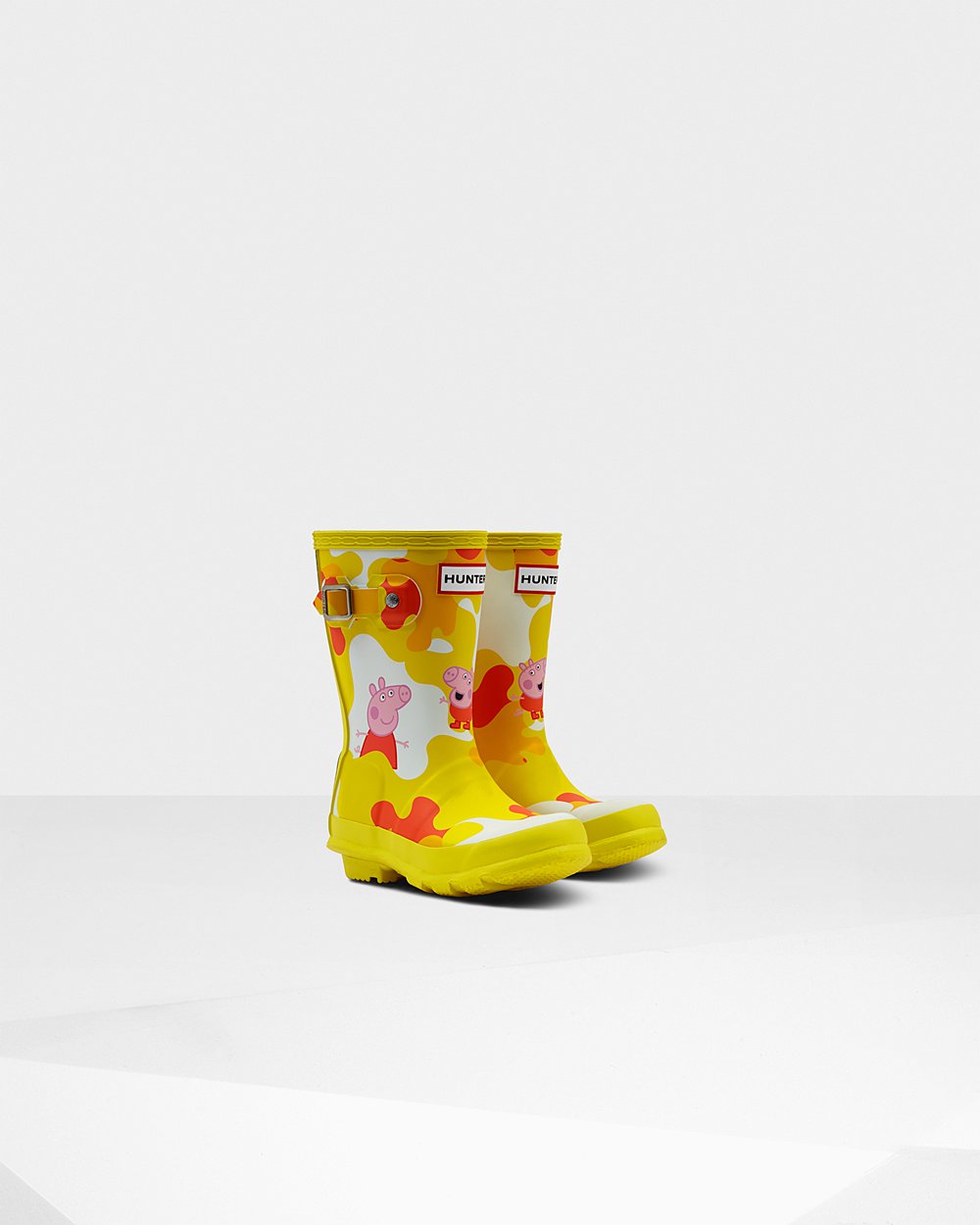 Kids Hunter Original Little Peppa Pig | Rain Boots Yellow | NZ-76520-EADU